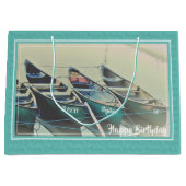 Aangepaste kanovendag op elke leeftijd groot cadeauzakje (Voorkant)