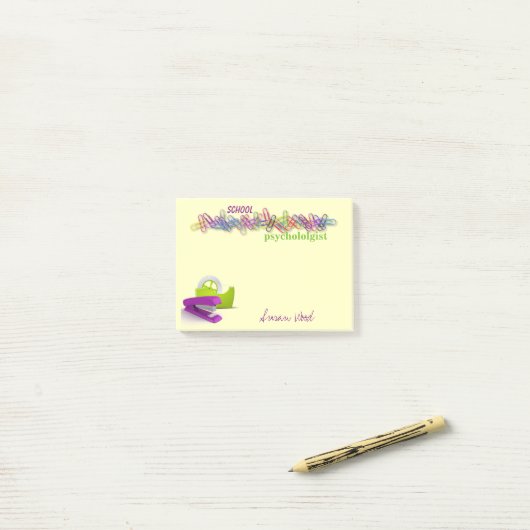 Aangepaste Kantoor-Gedekte notities van de schoolp Post-it® Notes (Op bureau)