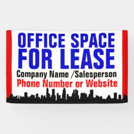 Aangepaste Kantoor-ruimte voor leaseafspraken Spandoek