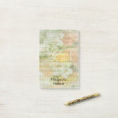 Aangepaste Kantoor van hout Post-it® Notes (Op bureau)