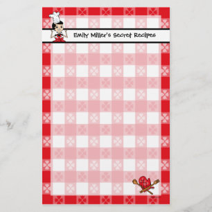 Aangepaste kantoorbenodigdheden voor thuisgebruik briefpapier