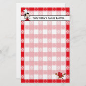 Aangepaste kantoorbenodigdheden voor thuisgebruik briefpapier (Voorkant / Achterkant)