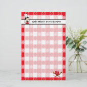 Aangepaste kantoorbenodigdheden voor thuisgebruik briefpapier (Staand voorkant)