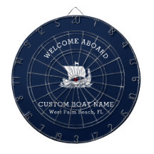 Aangepaste Kapitein Boot Nautisch Schip logo Navy