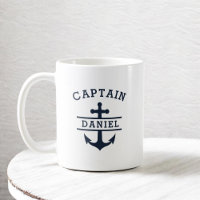 Aangepaste kapitein boot nautische anker