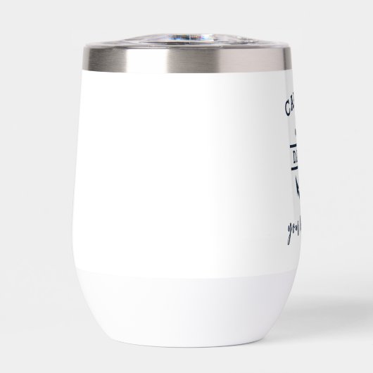 Aangepaste Kapitein Bootnaam Nautisch Anker (Voorkant)