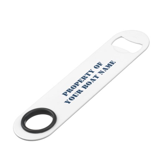 Aangepaste kapitein Pro Speed-flesopener Speed Flessenopener (Achterkant Gekanteld)