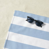 Aangepaste Kapitein Striped Beach Towel Strandlaken (In situ)