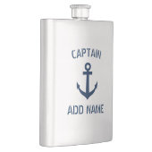Aangepaste kapitein voor bootankschip stalen kolf flacon (Rechts)