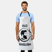 aangepaste kapper schort (Gedragen)