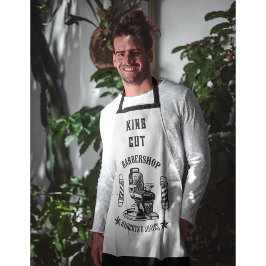 aangepaste kapper schort