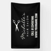 Aangepaste kapsalon buiten adverteren banner (Verticaal)