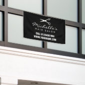 Aangepaste kapsalon buiten adverteren banner (Buitenkant Gebouw)