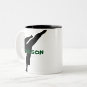 Aangepaste Karate Mok (Voorkant links)