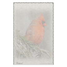 Aangepaste kardinale schrijfbenodigdheden