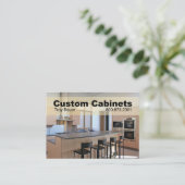 Aangepaste kasten - Carpenter, thuisverbetering Visitekaartje (Staand voorkant)