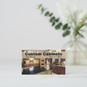 Aangepaste kasten - Carpenter, thuisverbetering Visitekaartje (Staand voorkant)