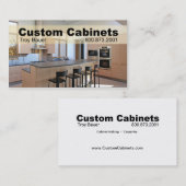 Aangepaste kasten - Carpenter, thuisverbetering Visitekaartje (Voorkant / Achterkant)