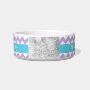 Aangepaste kat Bowl, kleurafbeeldingen Voerbakje