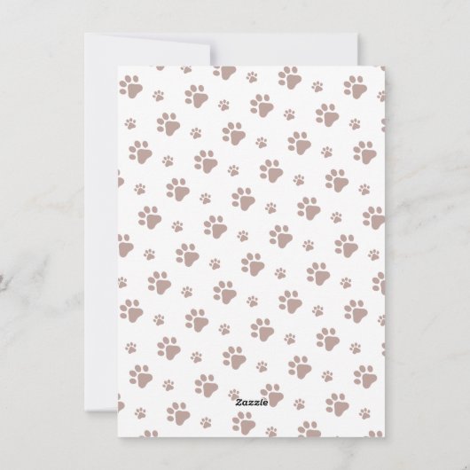 Aangepaste kat foto kerst feestdagenkaart (Achterkant)