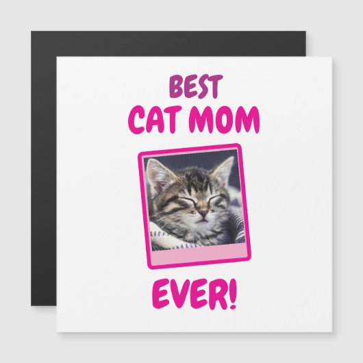 AANGEPASTE KAT MOEDER MA DAG HUISDIEREN LIEFDE MOE (Voorkant / Achterkant)