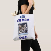 AANGEPASTE KAT MOEDER MA MOEDERDAG HUISDIER LIEFDE TOTE BAG (Dichtbij)