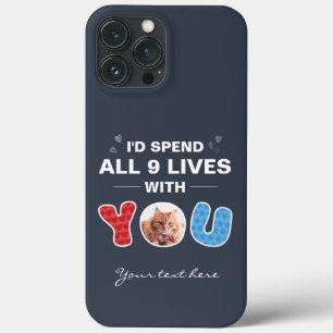 Aangepaste kat moeder Moederdag grap huisdier foto Case-Mate iPhone Case