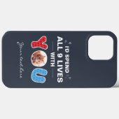 Aangepaste kat moeder Moederdag grap huisdier foto Case-Mate iPhone Case (Achterkant (horizontaal))