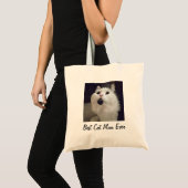Aangepaste katfoto Beste kat Mam ooit Tote Bag (Voorkant (product))