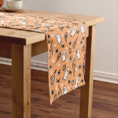 Aangepaste katoenen tafelkleed, 152x264cm korte tafelloper (Voorbeeld)