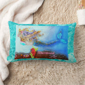 Aangepaste katoenPillow Mermaid Pastel Ocean Kussen (Deken)