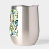 Aangepaste kattenfoto & naam tumbler (Links)