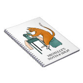 Aangepaste kattennaai notitieboek (Rechterzijde)