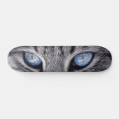 Aangepaste kattenogen Kat Pet Foto Schaats Deck Persoonlijk Skateboard (Horizontaal)