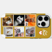 Aangepaste kattenvader fotocollage telefoonhoesje Case-Mate iPhone case (Achterkant (horizontaal))