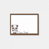 Aangepaste Kawaii Panda Beer Post-it Notes (Voorkant)