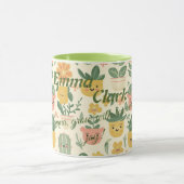 Aangepaste Kawaii Plant Themaglas voor Kinderen Mok (Midden)