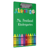 Aangepaste Kawaii School-leraar Klembord (Rechts)