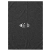 Aangepaste KEEP CALM en jouw tekst bij uitbarsting Tafelkleed (Voorkant)