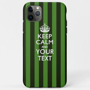 Aangepaste KEEP CALM EN Jouw tekst Case-Mate iPhone Case