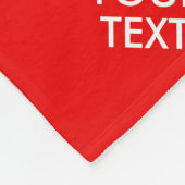 Aangepaste Keep Calm en Jouw tekst Coral Fleece Deken (Hoek)