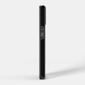 Aangepaste KEEP CALM EN Jouw tekst iPhone Hoesje (Rechterkant)