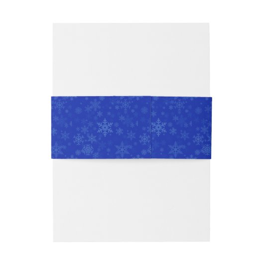 Aangepaste KEEP CALM EN Jouw tekst op blauw Uitnodigingen Wikkel (Achterkant Voorbeeld)