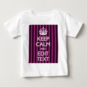 Aangepaste KEEP CALM en Jouw tekst op Roze