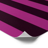 Aangepaste KEEP CALM en Jouw tekst op Roze Poster (Hoek)