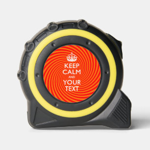 Aangepaste KEEP CALM EN Jouw tekst Rolmaat