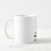 Aangepaste 'Keep Calm' en vraag uw apotheker Koffiemok (Links)