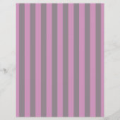 Aangepaste KEEP CALM Jouw tekst Fuchsia Stripes Flyer (Achterkant)