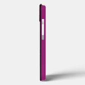 Aangepaste KEEP CALM-Jouw tekst op roze Fuchsie Case-Mate iPhone Case (Achterkant / Links)