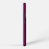 Aangepaste KEEP CALM-Jouw tekst op roze Fuchsie Samsung Galaxy Hoesje (Rechterkant)